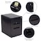 Flash Furniture 3 Drawer Filing Cabinet, Black HZ-AP535-01-BK-GG - alternate 8